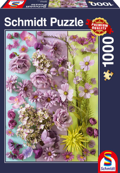 Schmidt 58944 Violet blossoms 1000 pcs