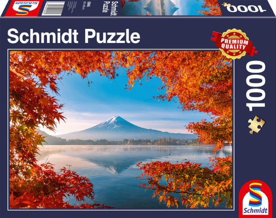 Schmidt 58946 Autumn splendor of Mount Fuji 1000 pcs