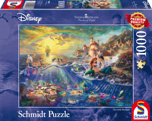 Schmidt 59479 Disney The Little Mermaid Ariel 1000 pcs