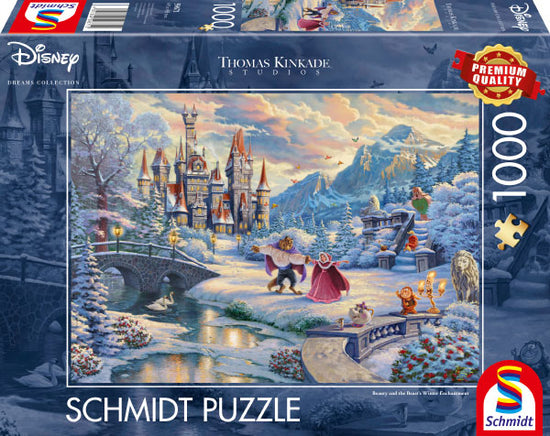 Schmidt 59671 Disney Beauty and the Beast‘s Winter Enchantment 1000 pcs