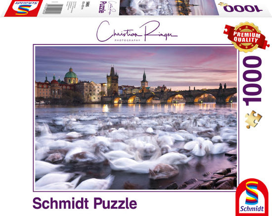Schmidt 59695 Prague – Swans 1000 pcs