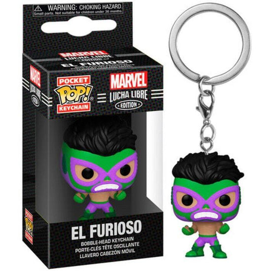 Funko POP! POP Keychain: Marvel Lucha Libre - Hulk