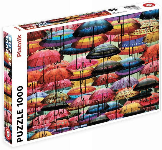 Piatnik (5487) - "Umbrellas" - 1000 pieces puzzle
