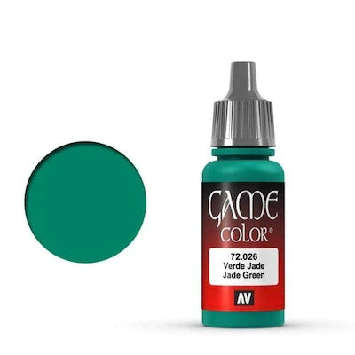 Vallejo 17ml Game Color - Jade Green 