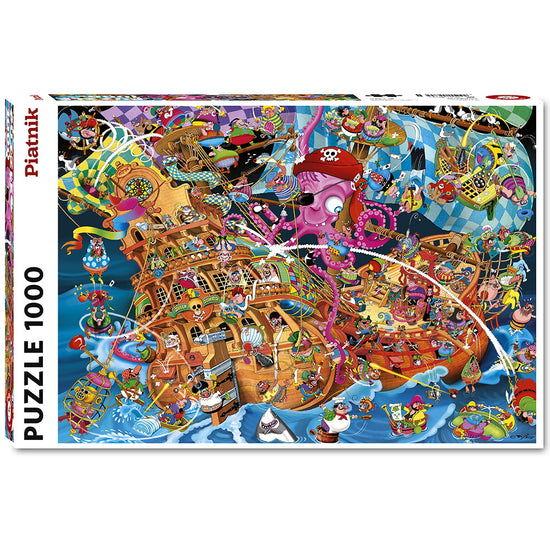 Puzzle: RJ Crisp - The Pink Pirate (1000 Pieces)
