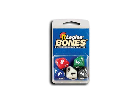 D10 Bones Life counters - 5 pack