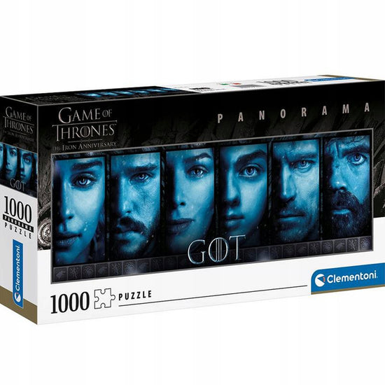 Game of Thrones Panorama Jigsaw Puzzle Faces (1000 pieces)
