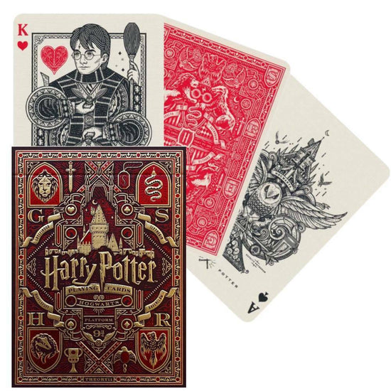 Theory11 Harry Potter Deck - Red (Gryffindor)