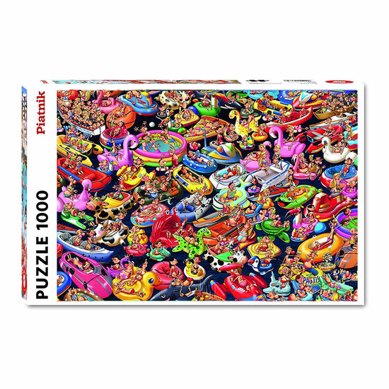 Piatnik (5519) - "Floating Around" - 1000 pieces puzzle