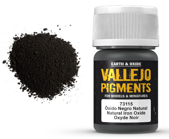 Vallejo 35ml Pigments - Natural Iron Oxide 