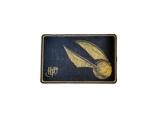 Golden Snitch Harry Potter Black and Gold 80 x 125 indoor mat