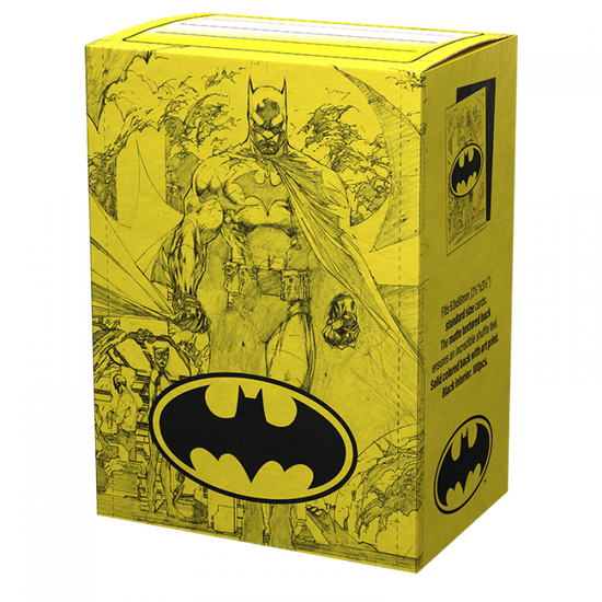 Dragon Shield Art Sleeves Standard Size - Batman Core (100 Sleeves)