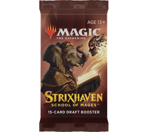 Magic the Gathering Strixhaven: School of Mages Draft Booster