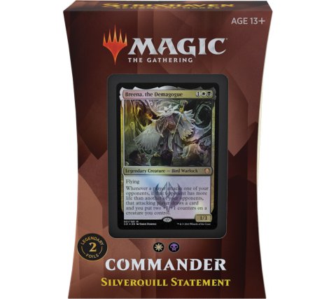 Magic the Gathering Strixhaven: School of Mages Commander Deck (Silverquill Statement)