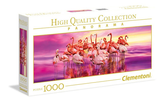 Clementoni (39427) - "Flamingo Dance" - 1000 pieces puzzle
