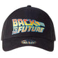Back To The Future Curved Bill Cap Title (One Color)
