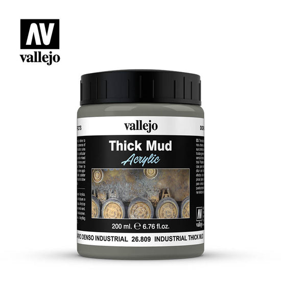 Vallejo 200ml Diorama Effects - Industrial Mud 