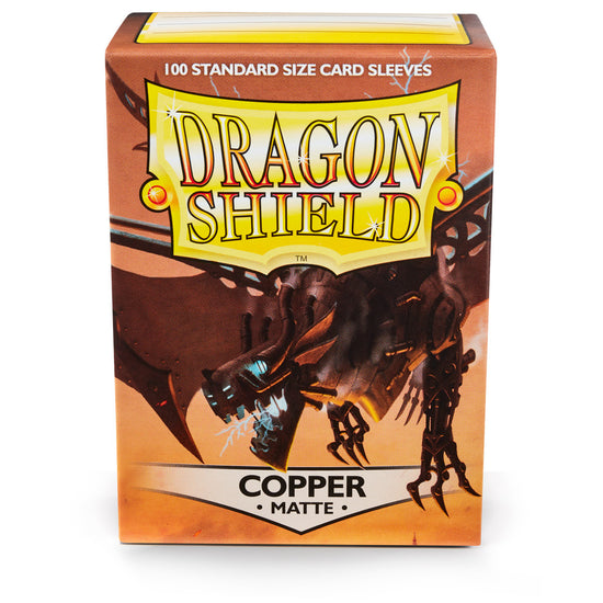 Dragon Shield Standard Matte Sleeves - Copper &