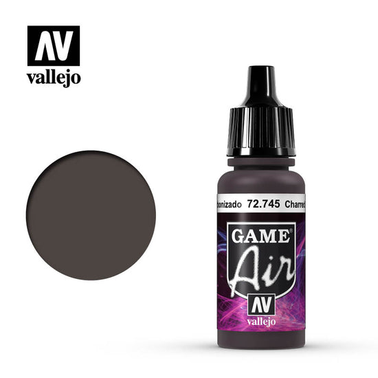 Vallejo 17ml Game Air - Charred Brown 