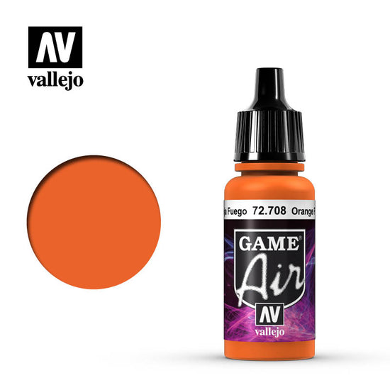 Vallejo 17ml Game Air - Orange Fire 