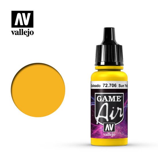 Vallejo 17ml Game Air - Sun Yellow 
