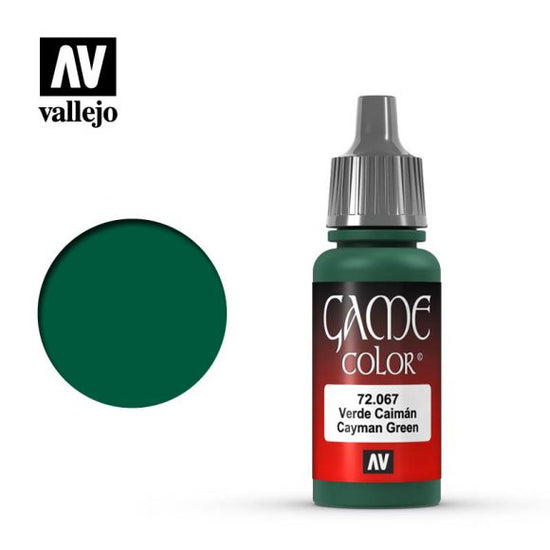 Vallejo 17ml Game Color - Cayman Green 