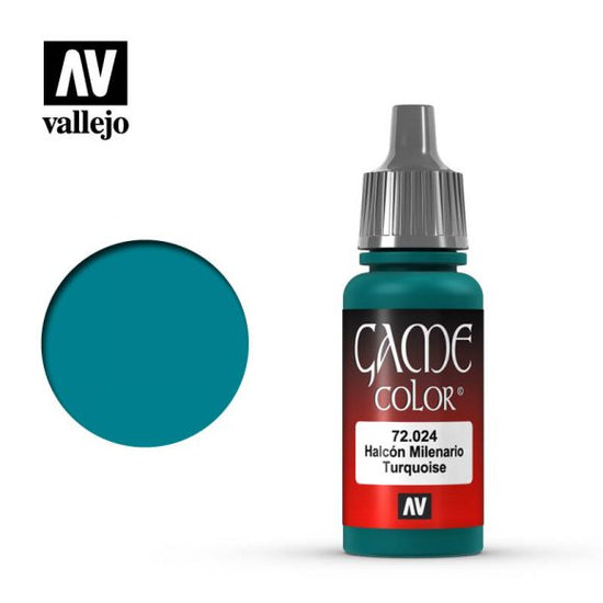 Vallejo 17ml Game Color - Turquoise 