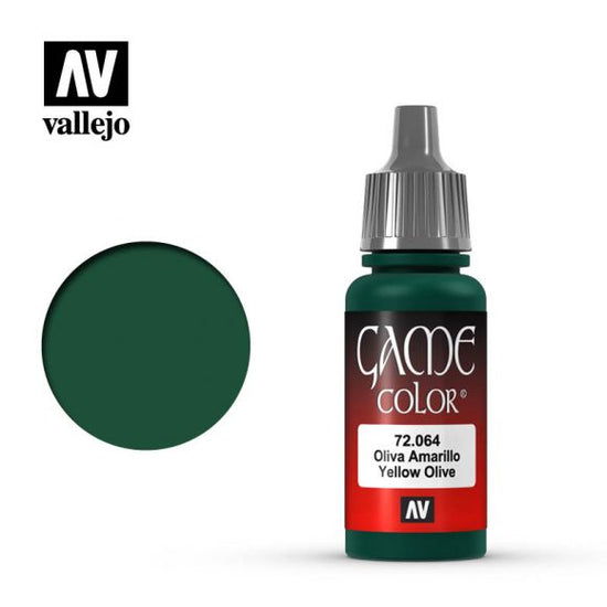 Vallejo 17ml Game Color - Yellow Olive 