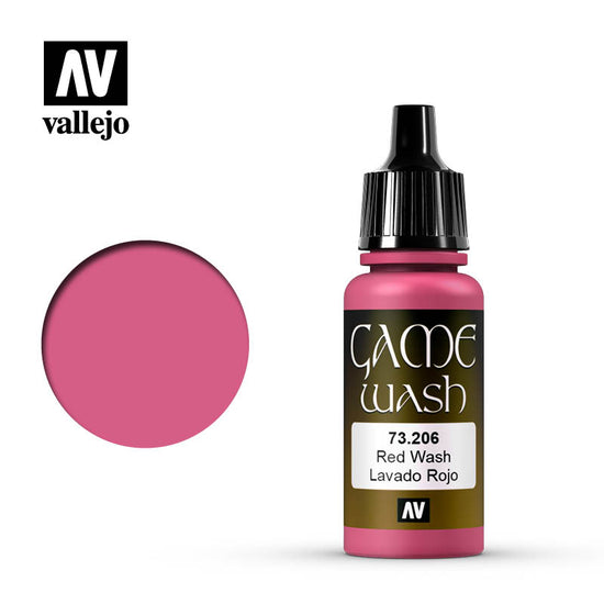 Vallejo 17ml Game Color - Red Wash 