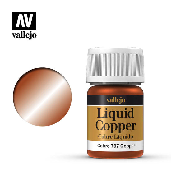 Vallejo 35ml Liquid Gold - Liquid Copper 