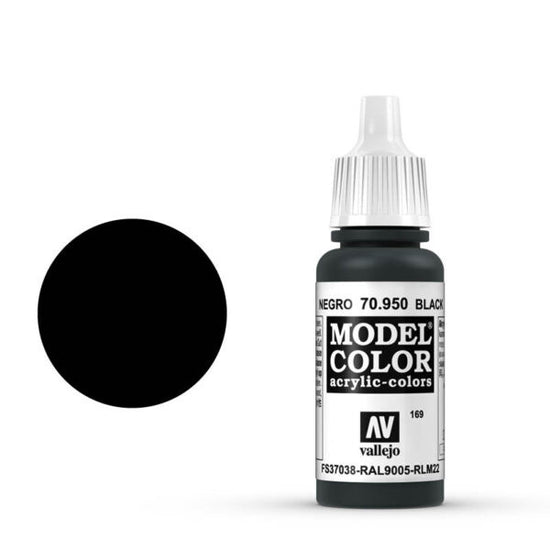 Vallejo 17ml Model Color - Black 