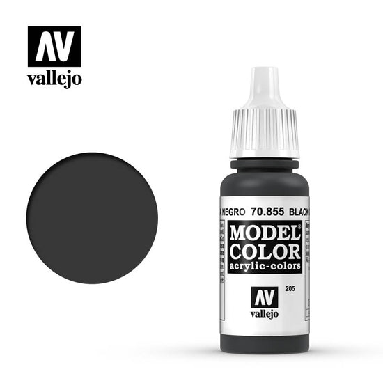 Vallejo 17ml Model Color - Black Glaze 