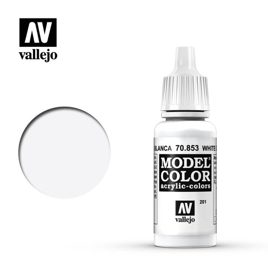 Vallejo 17ml Model Color - White Glaze 
