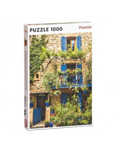 Puzzle: Blue Balcony (1000 Pieces)