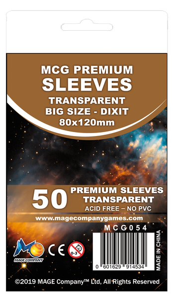 Mage Company Card Sleeves Premium Big Sleeves (50)