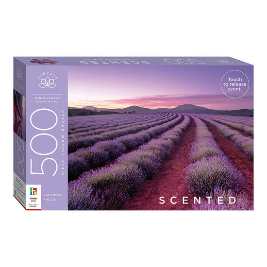 Scented Jigsaw Puzzle: Lavender Hills(500 Pieces)
