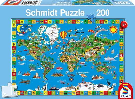 Schmidt Spiele 56118 "Your Amazing World" 200 pcs