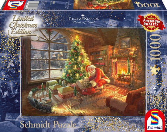 Schmidt Spiele 59495 Thomas Kinkade: "Santa&
