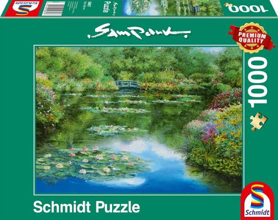 Schmidt Spiele 59657 Sam Park: "Water Lily Pond" 1000 pcs