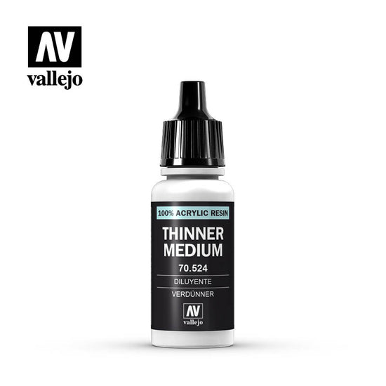 Vallejo 17ml Auxiliaries - Thinner Medium 