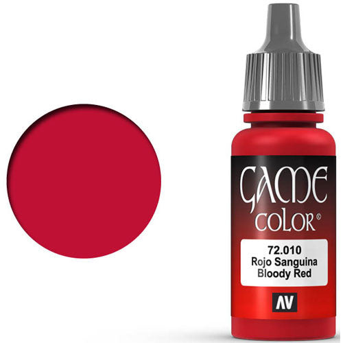 Vallejo 17ml Game Color - Bloody Red 