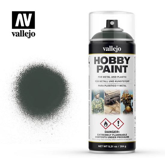 Vallejo 400ml Hobby Paint Spray - Dark Green 