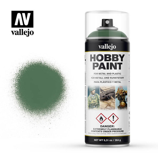 Vallejo 400ml Hobby Paint Spray - Sick Green 
