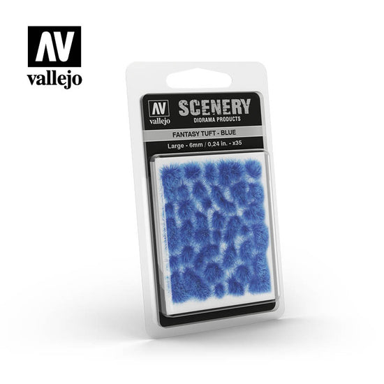 Vallejo Large Scenery - Fantasy Tuft – Blue 