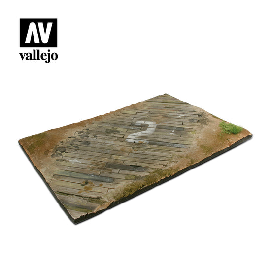 Vallejo (31 x 21) Scenics - Wooden Airfield Surface 