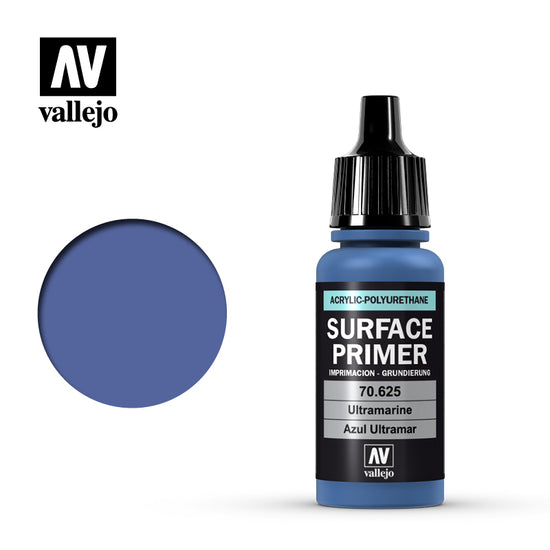 Vallejo 17ml Surface Primer - Ultramarine 