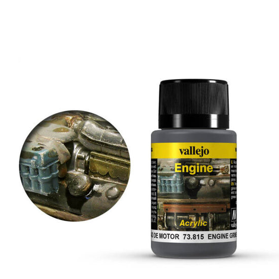Vallejo 40ml Weathering Effects - Engine Grime 