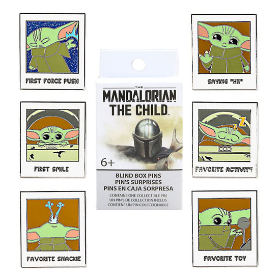 Star Wars The Mandalorian POP! Enamel Pins The Child 3 cm Blind Box