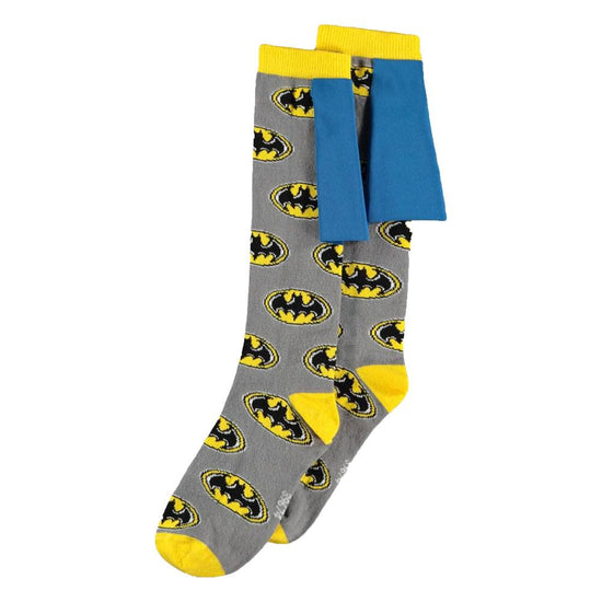 DC Comics Knee High Socks Batman Logos 39-42 (One Color)