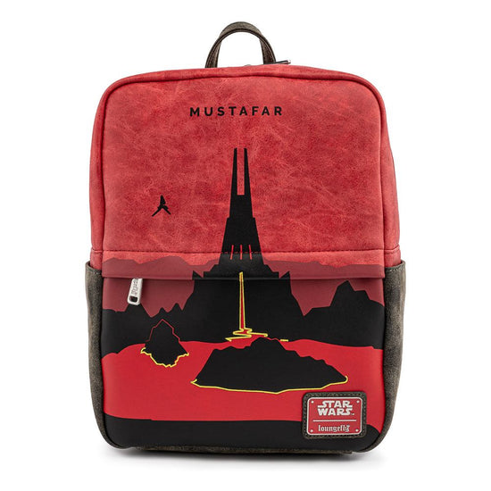 Star Wars by Loungefly Backpack Lands Mustafar Square
